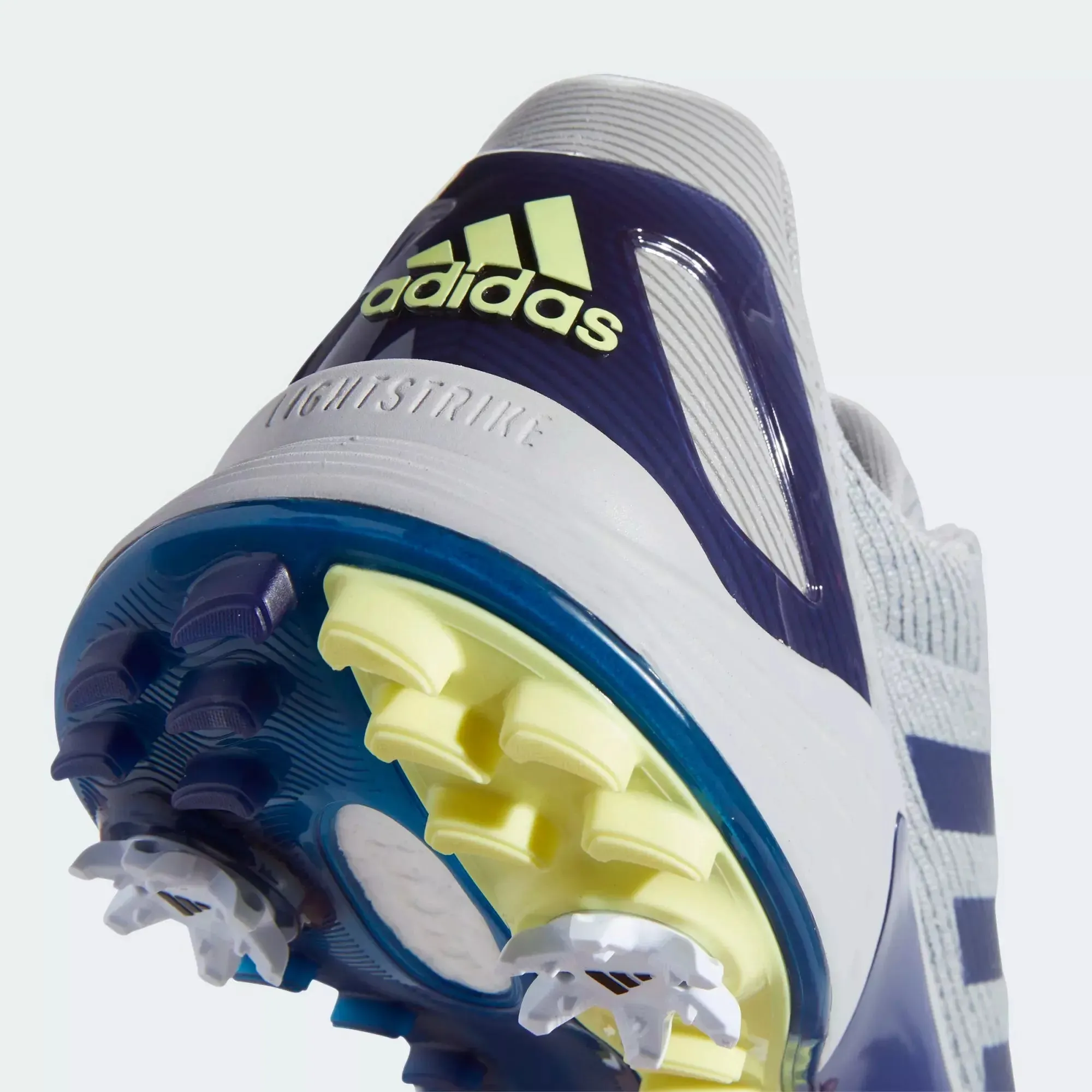 ADIDAS Chaussures de golf ZG 21 motion Grise bleu Jaune