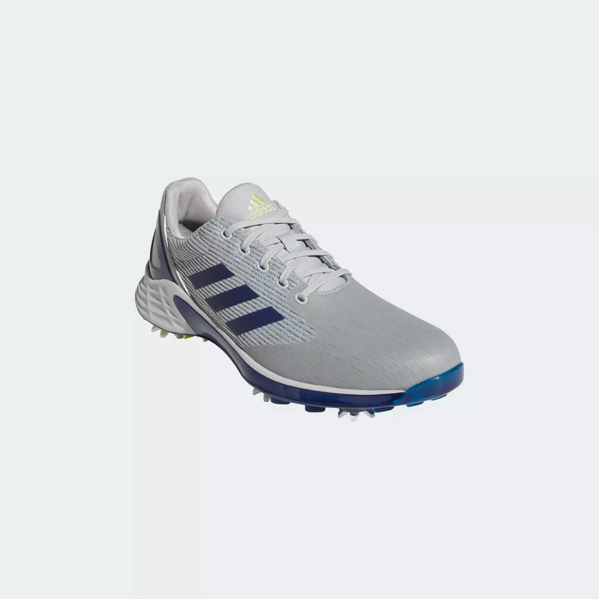 ADIDAS Chaussures de golf ZG 21 motion Grise bleu Jaune