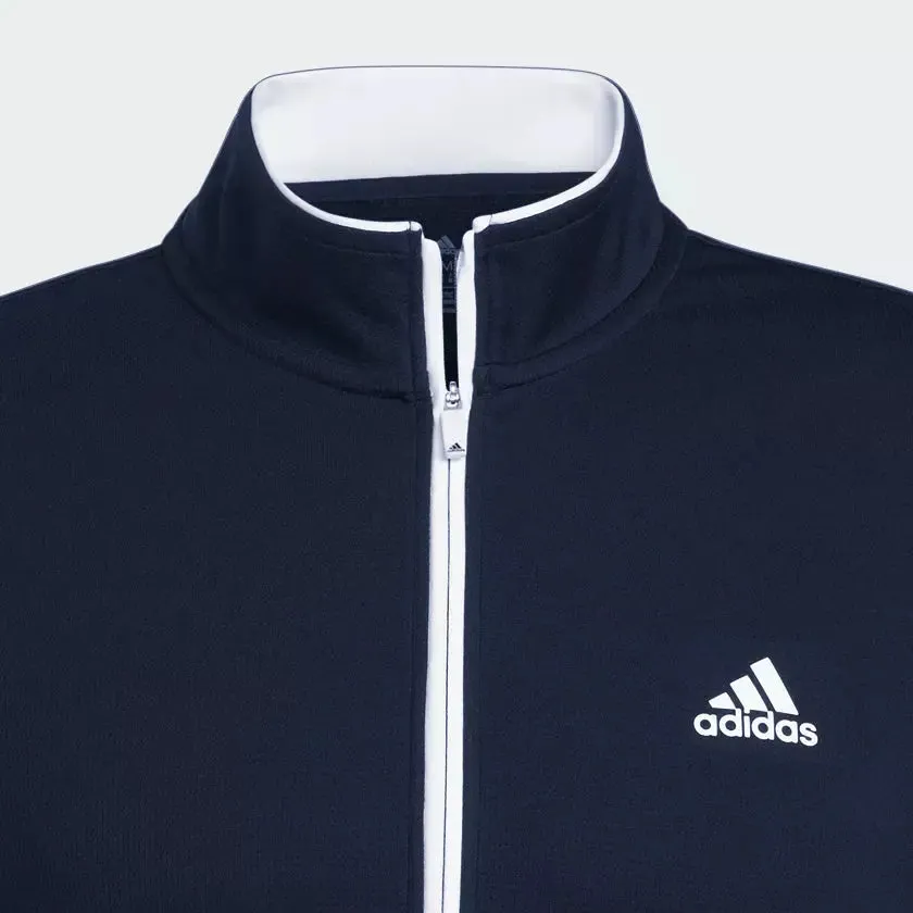 Adidas Pull 1/4-ZIP - Bleu