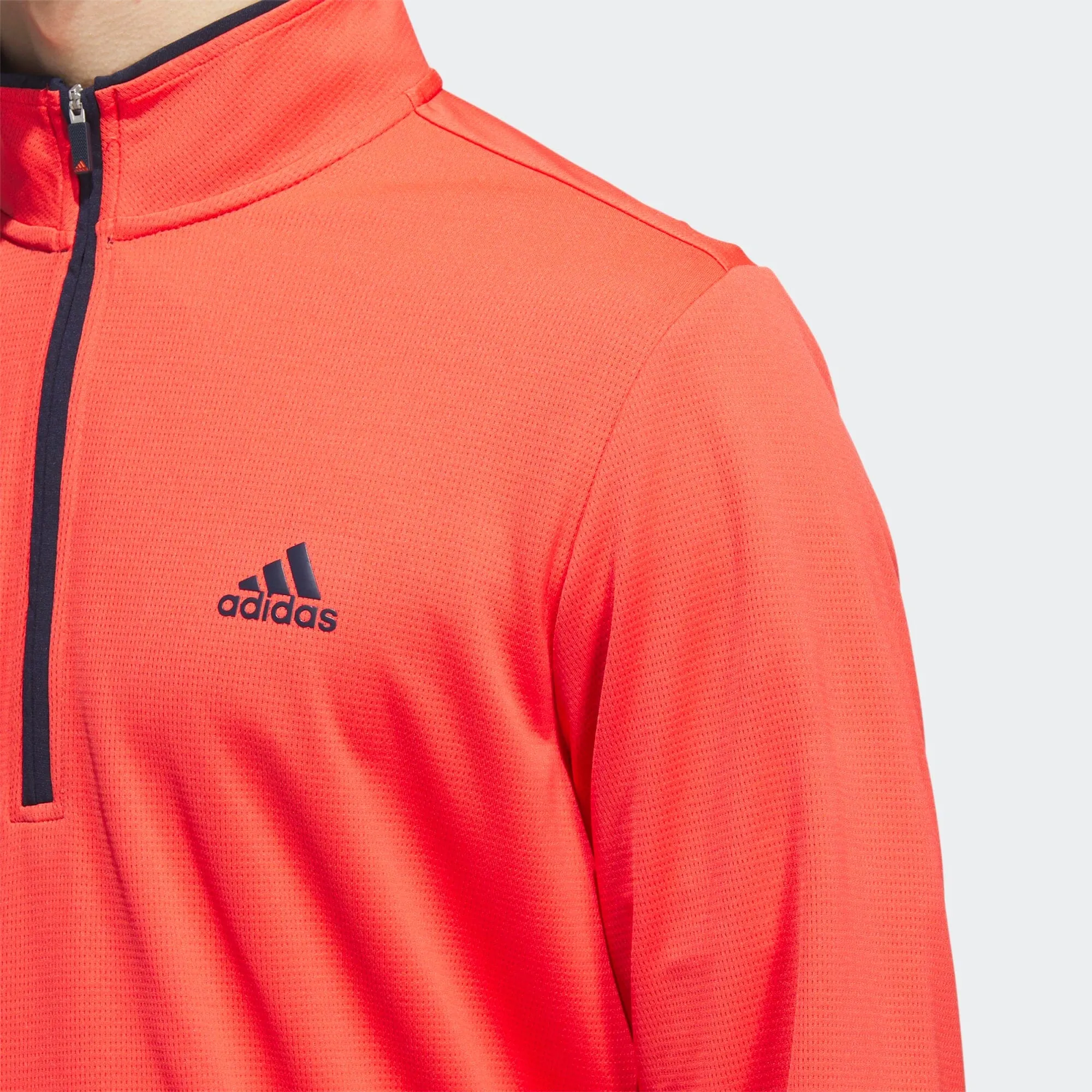 Adidas Pull 1/4-ZIP - Rouge Vif