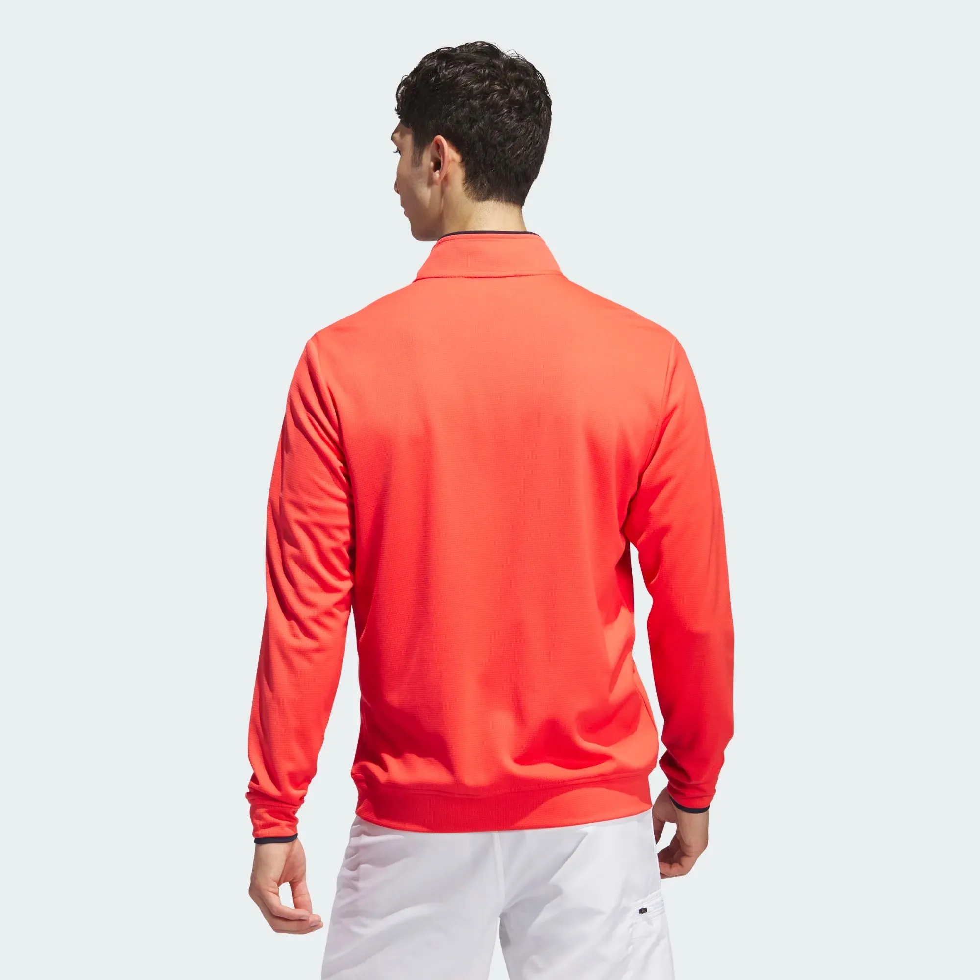 Adidas Pull 1/4-ZIP - Rouge Vif