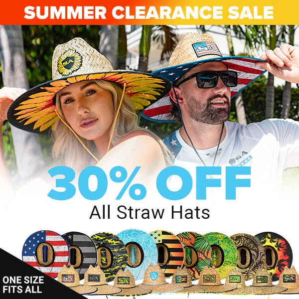 ALL STRAW HATS 30% OFF   FREE GIFT