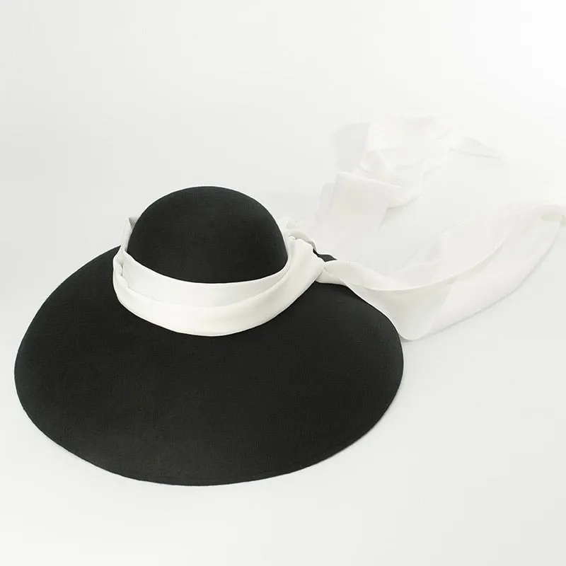 Années 60 Chapeau Laine Glamour Hepburn