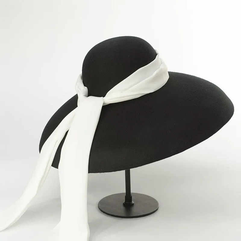 Années 60 Chapeau Laine Glamour Hepburn