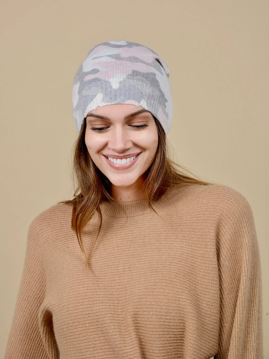 Ari Camo Beanie