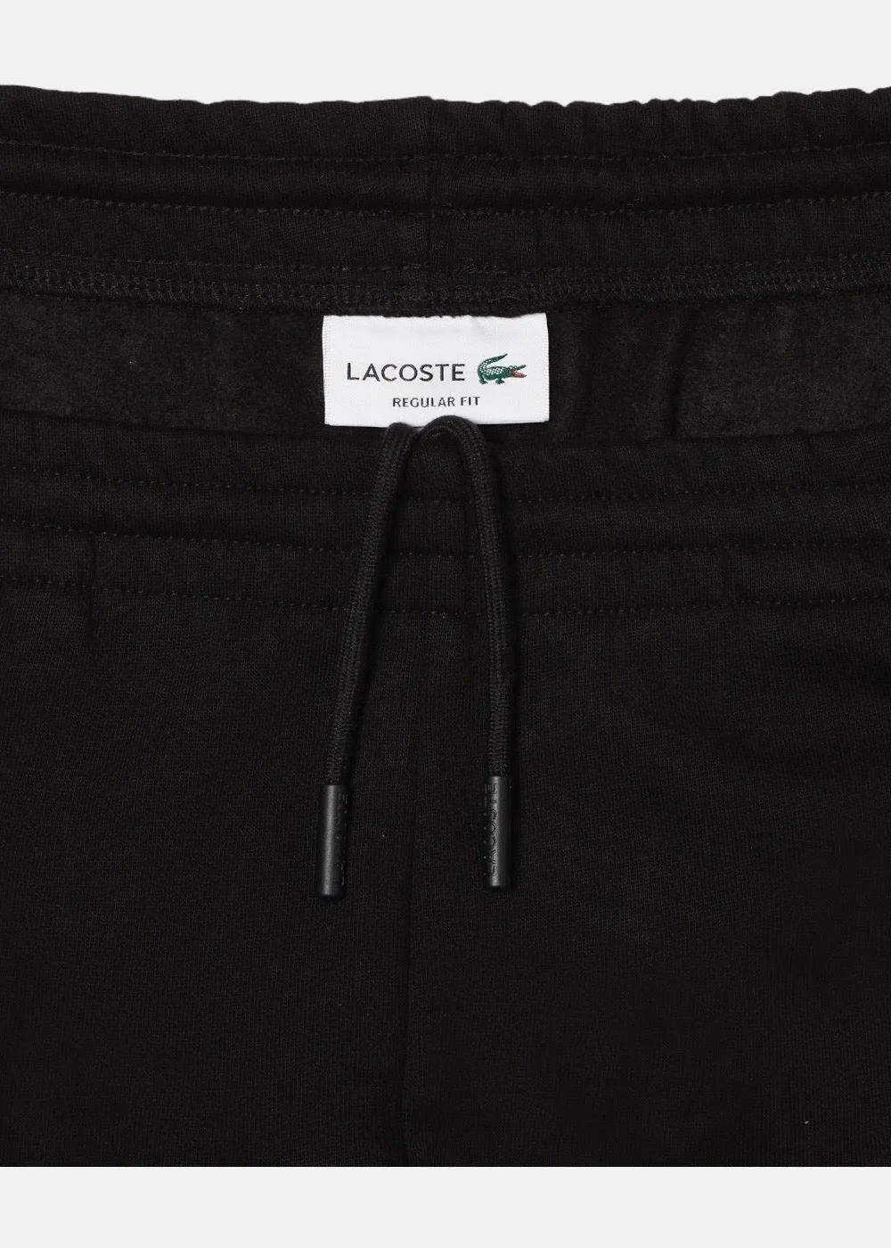 Bas de survêtement Lacoste en molleton noir