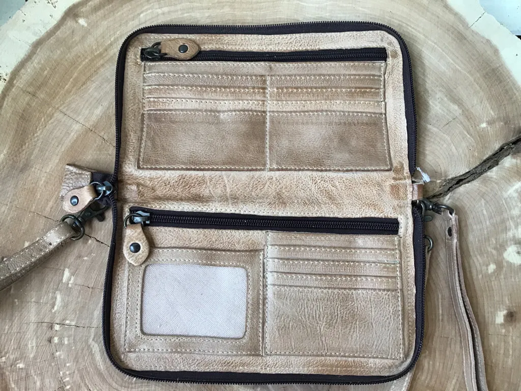 Bed|Stu Templeton II Oats DD Wallet Crossbody Purse