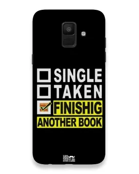 Bibliophile status |  samsung galaxy a6 2018 Phone Case