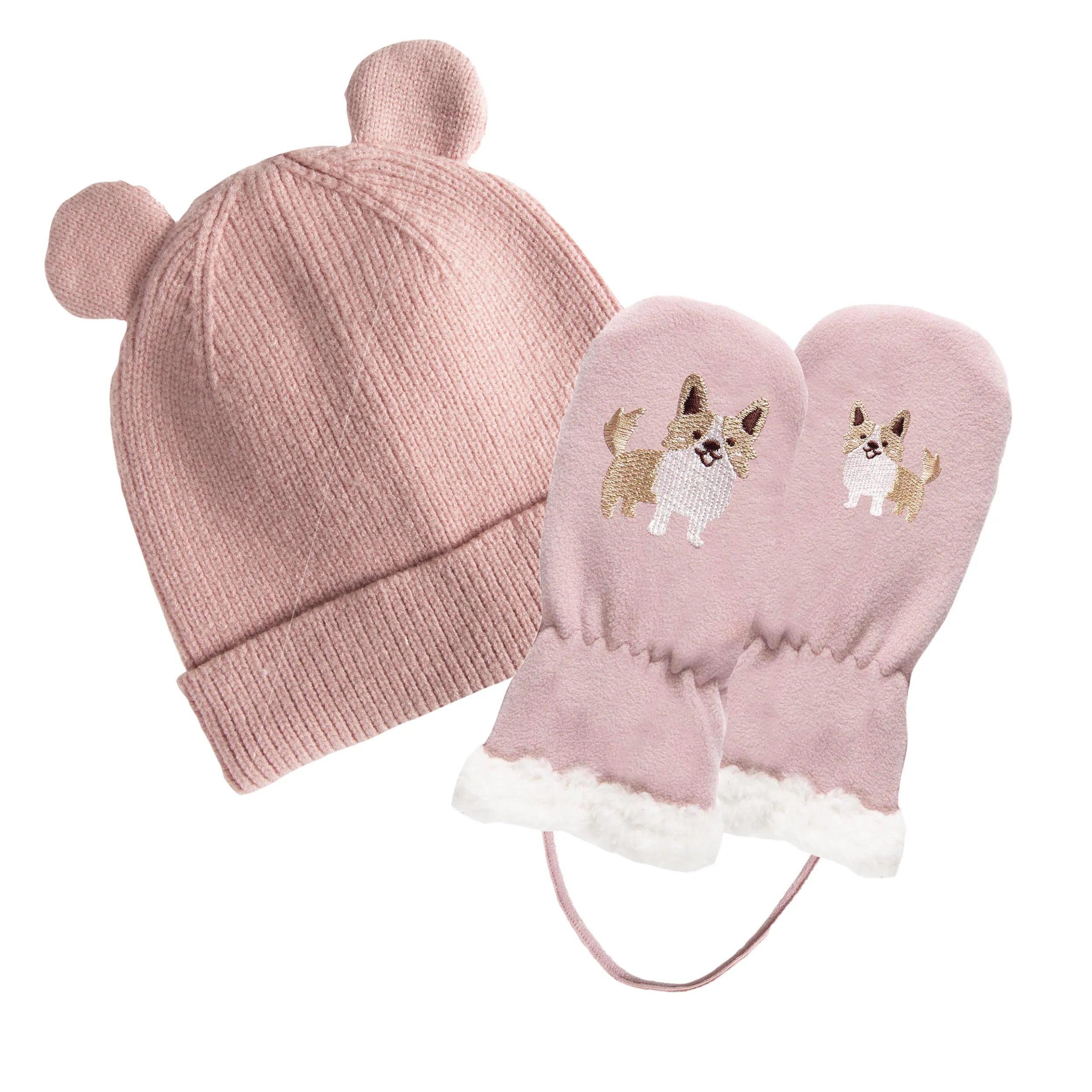 Bonnet Enfant 2/4 ans oreilles Rose