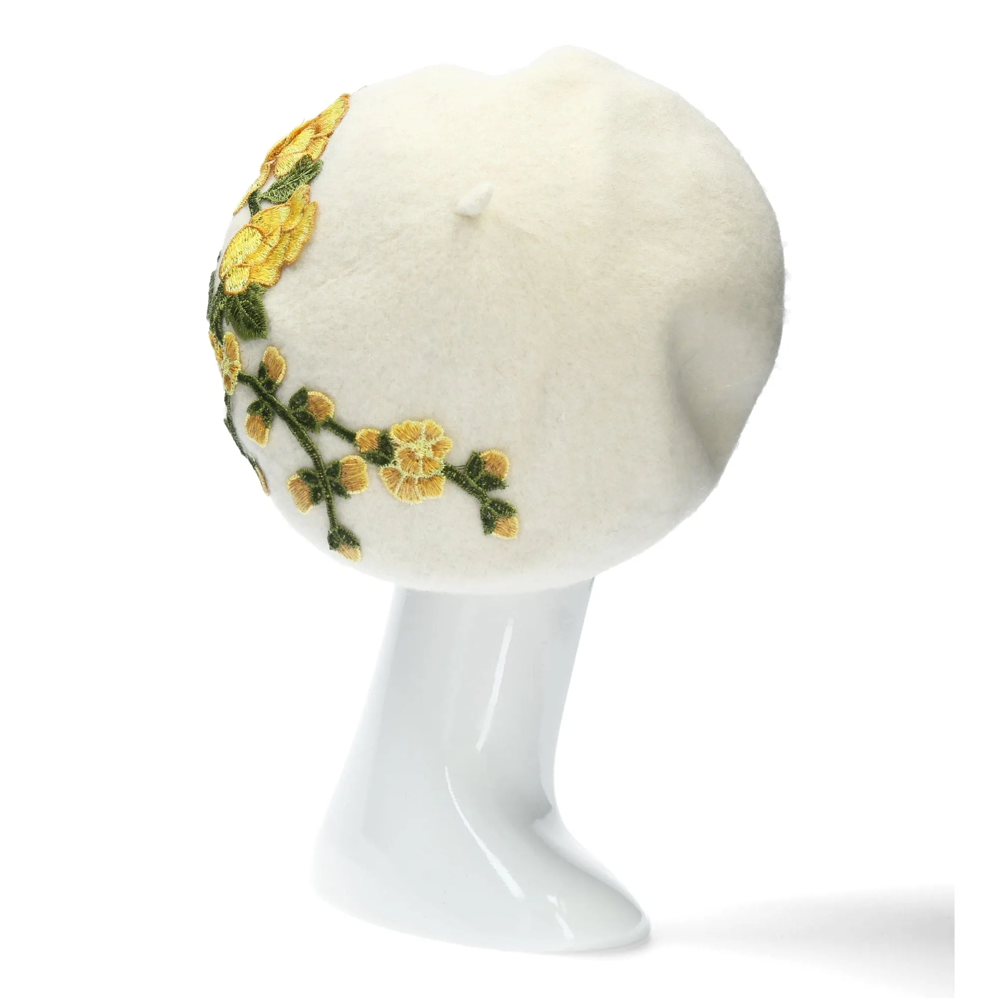 Béret à fleurs Emylle