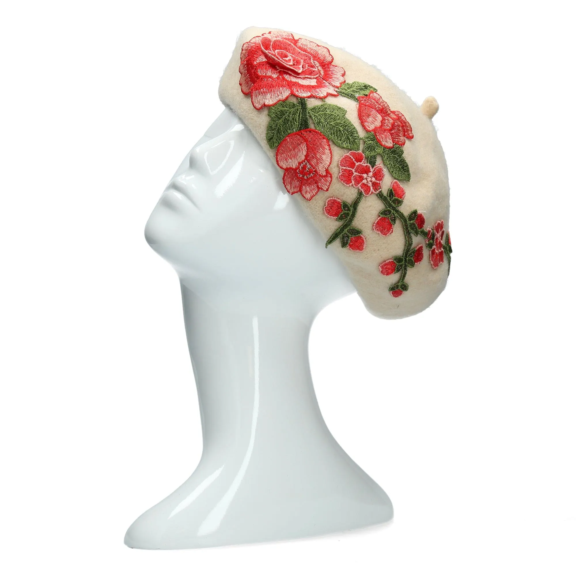 Béret à fleurs Emylle