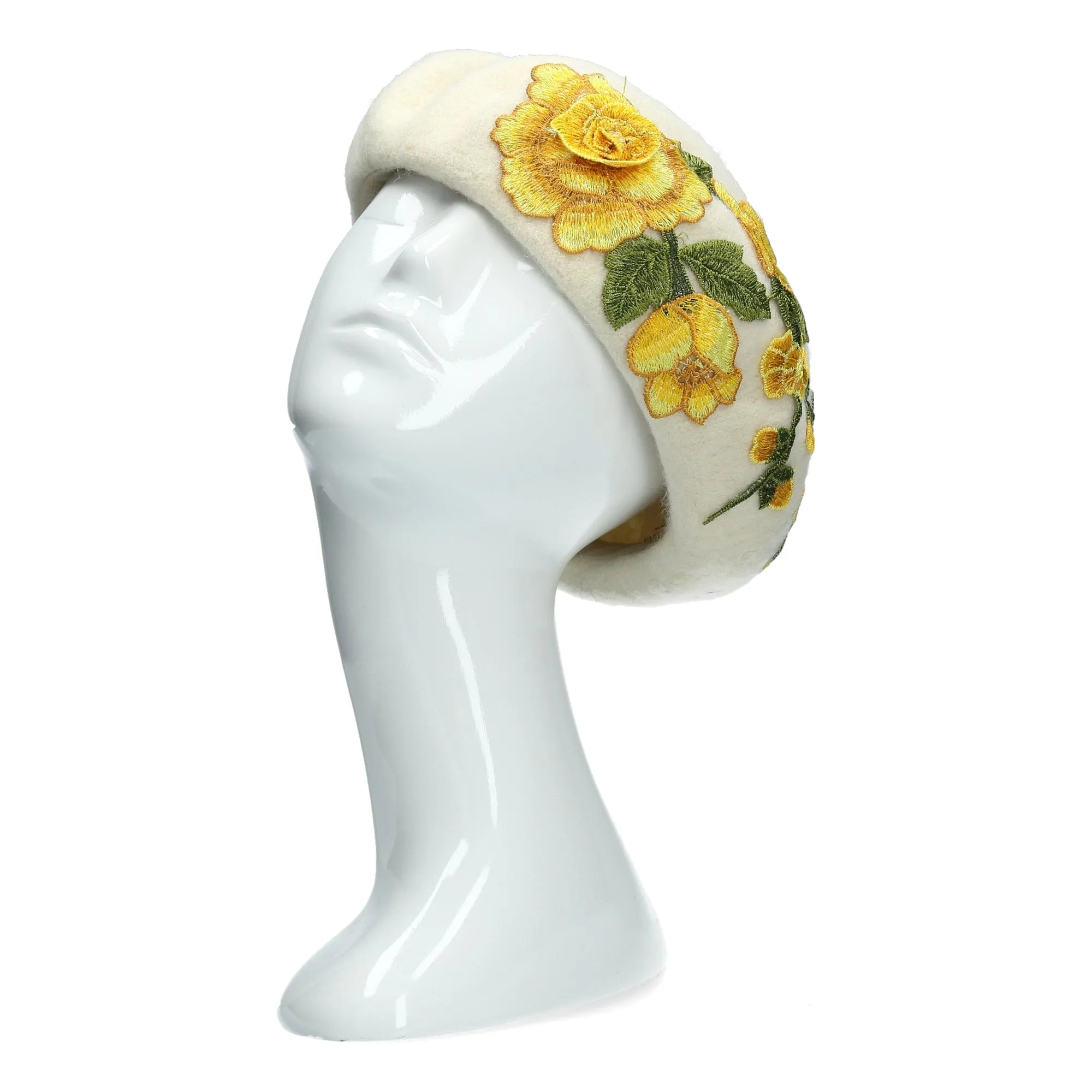 Béret à fleurs Emylle