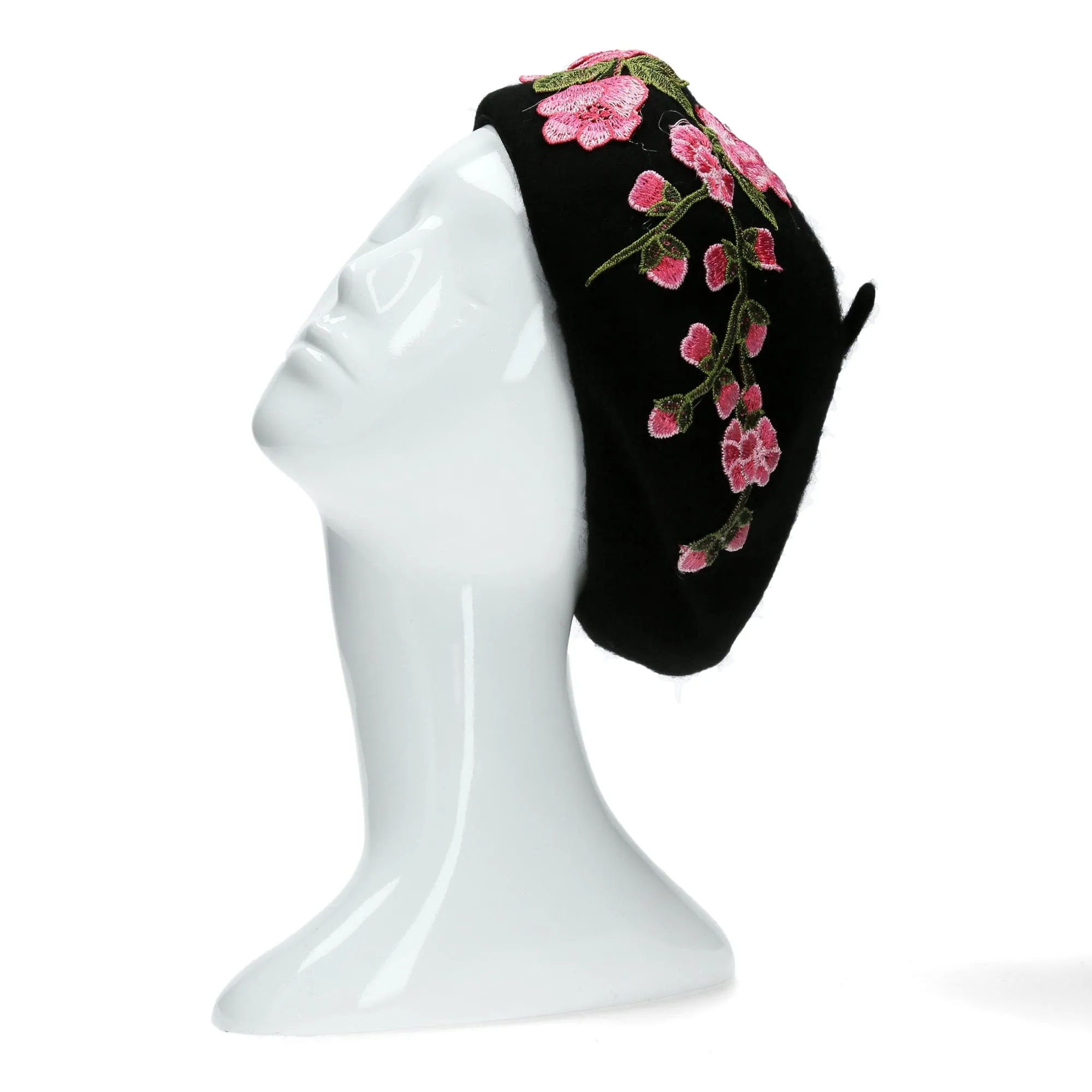 Béret à fleurs Emylle