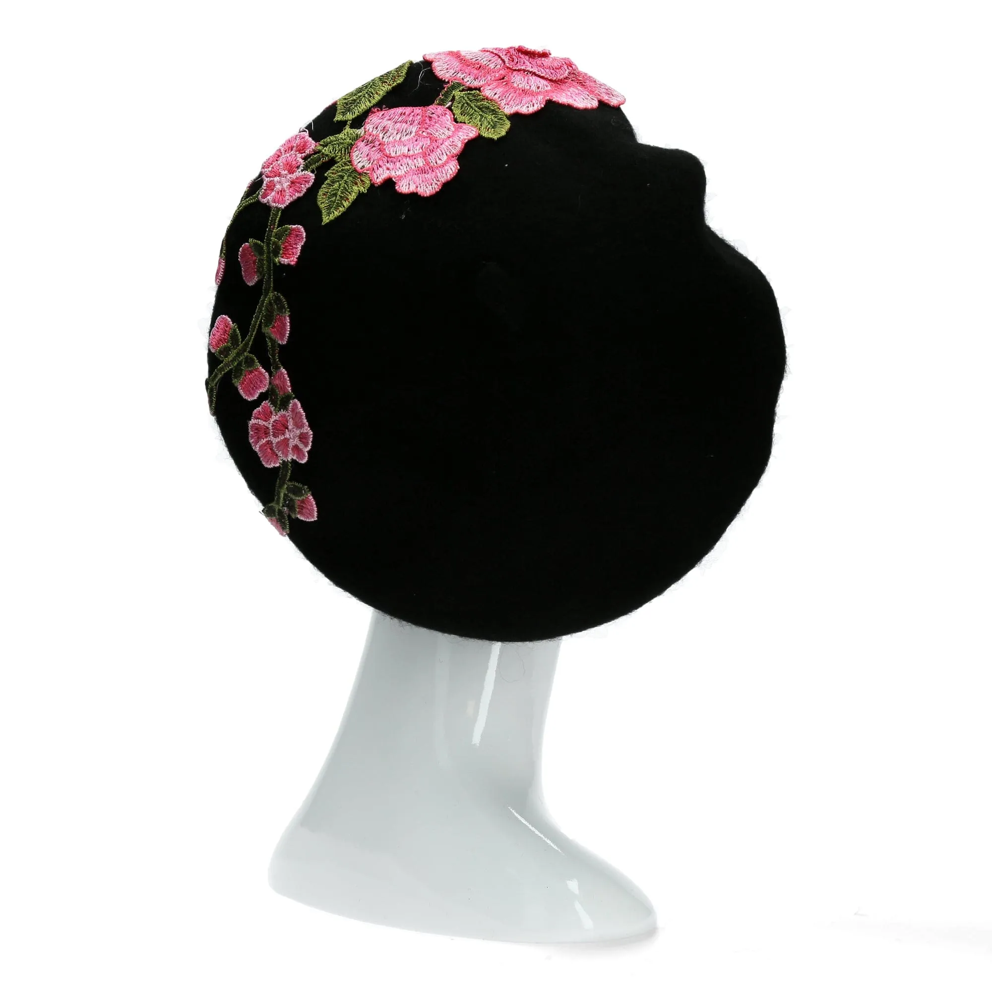 Béret à fleurs Emylle