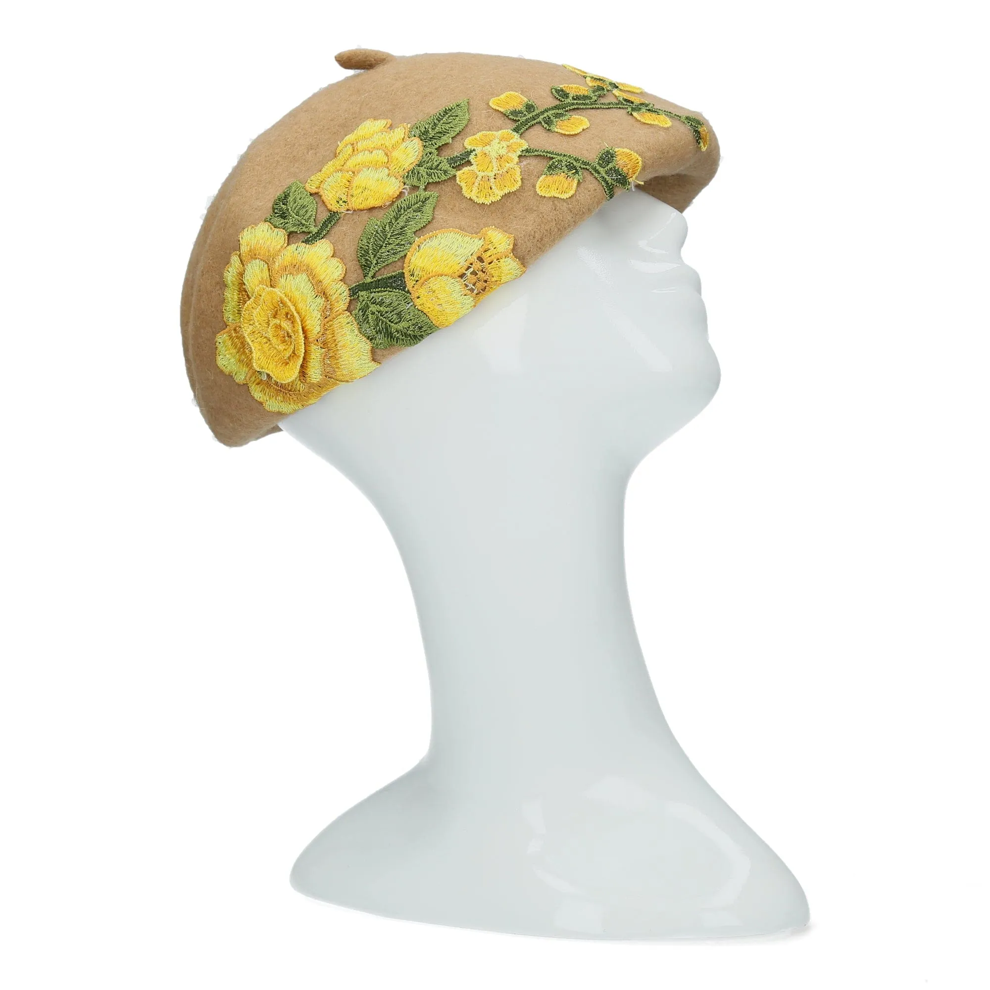 Béret à fleurs Emylle