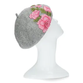 Béret à fleurs Emylle