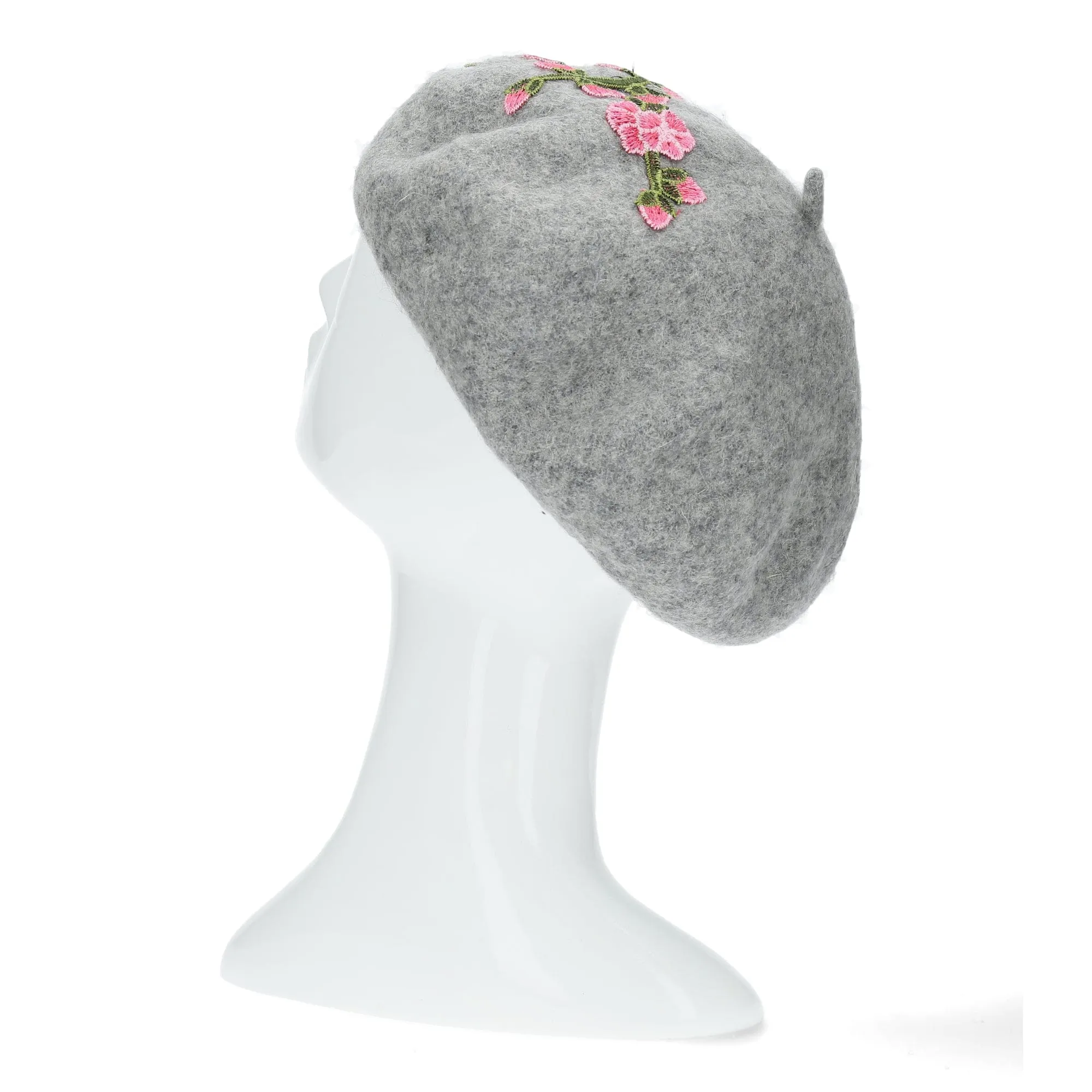 Béret à fleurs Emylle