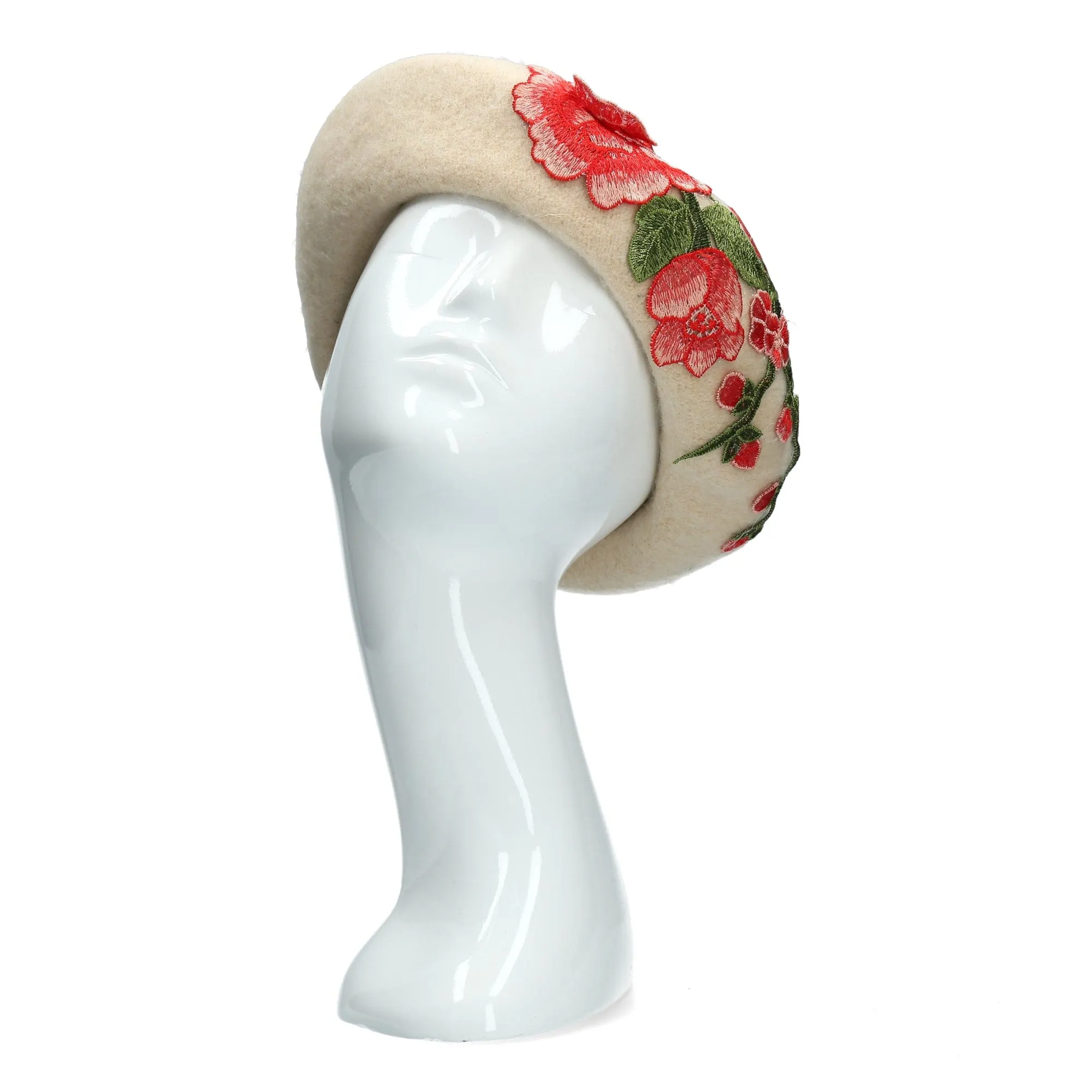 Béret à fleurs Emylle