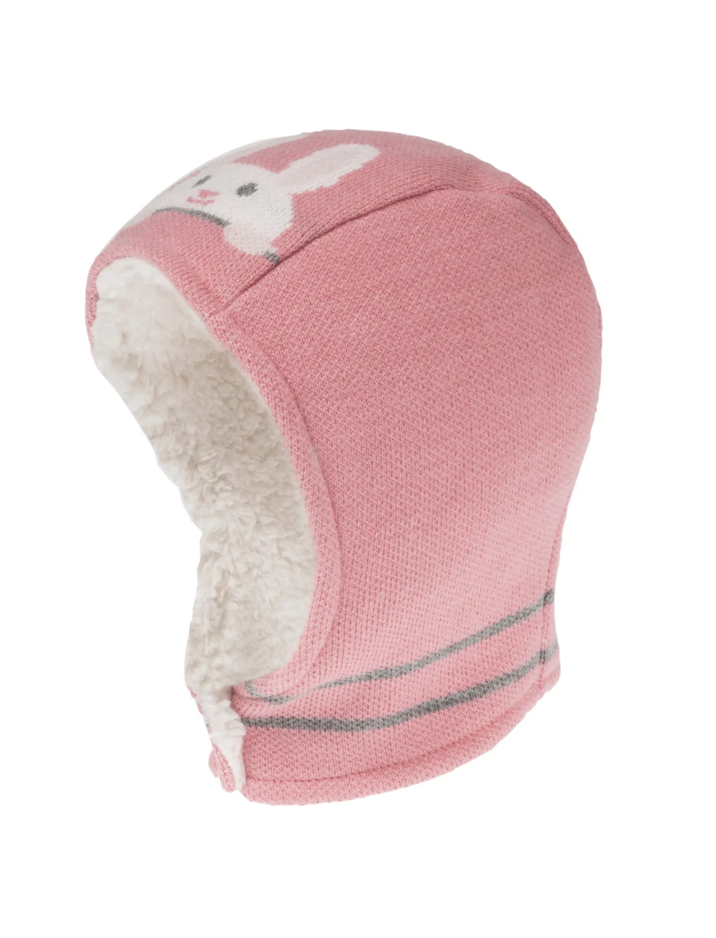 Cagoule Bébé 2 ans lapin Rose