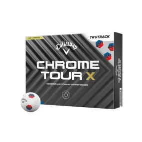 Callaway Balles Chrome Tour X TRUTRACK 2024