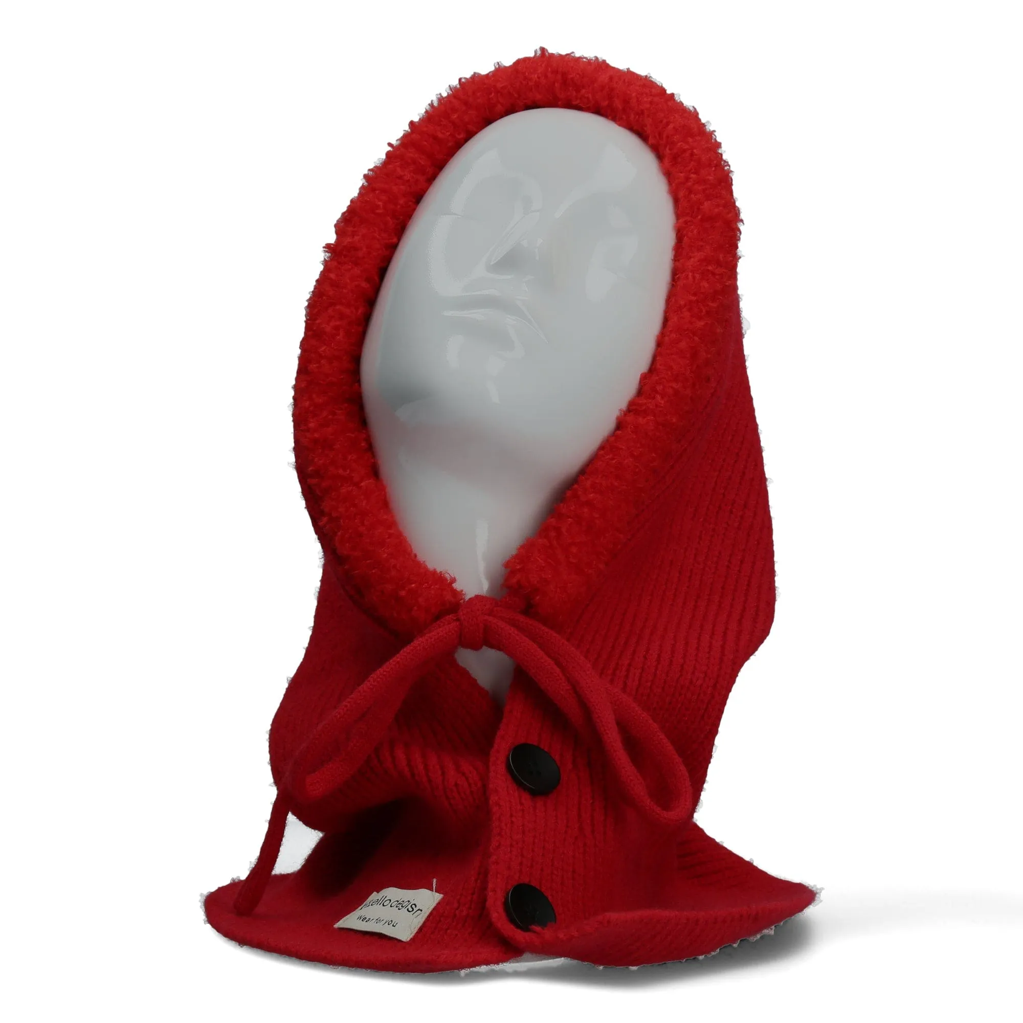 Capuche chaperon rouge