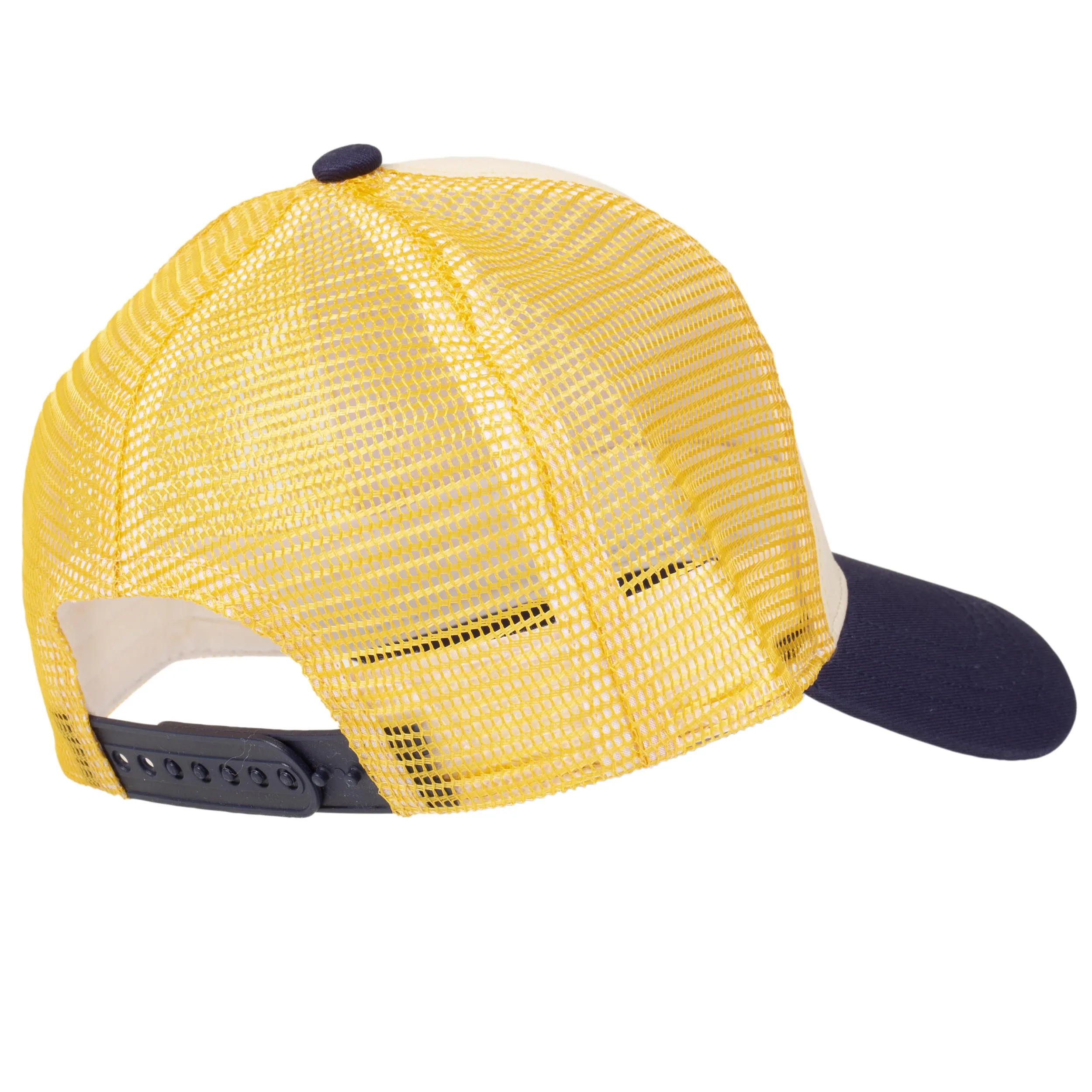 Casquette Enfant 4-8 ans patch Jaune/Bleu