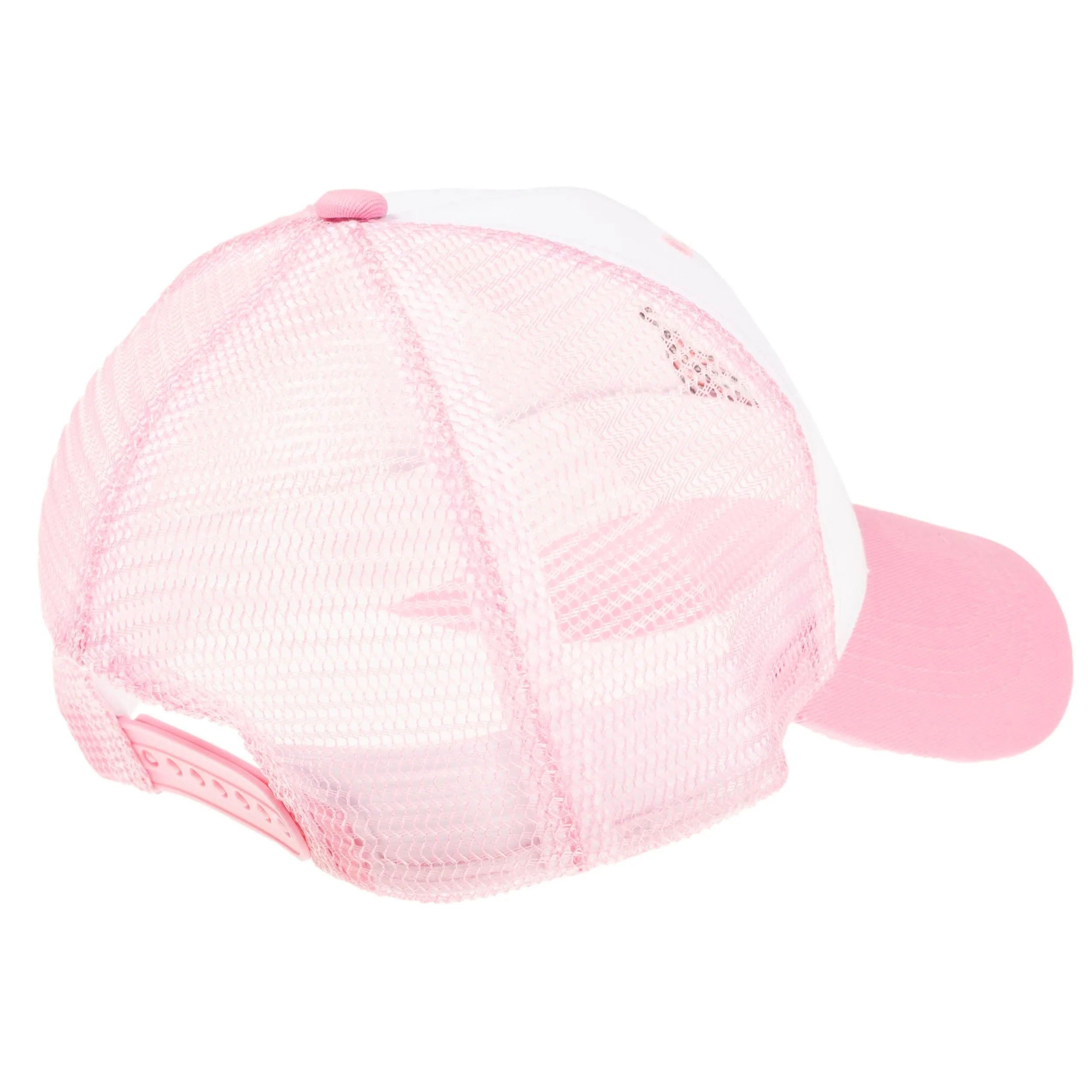 Casquette Fille Mesh ajustable Rose