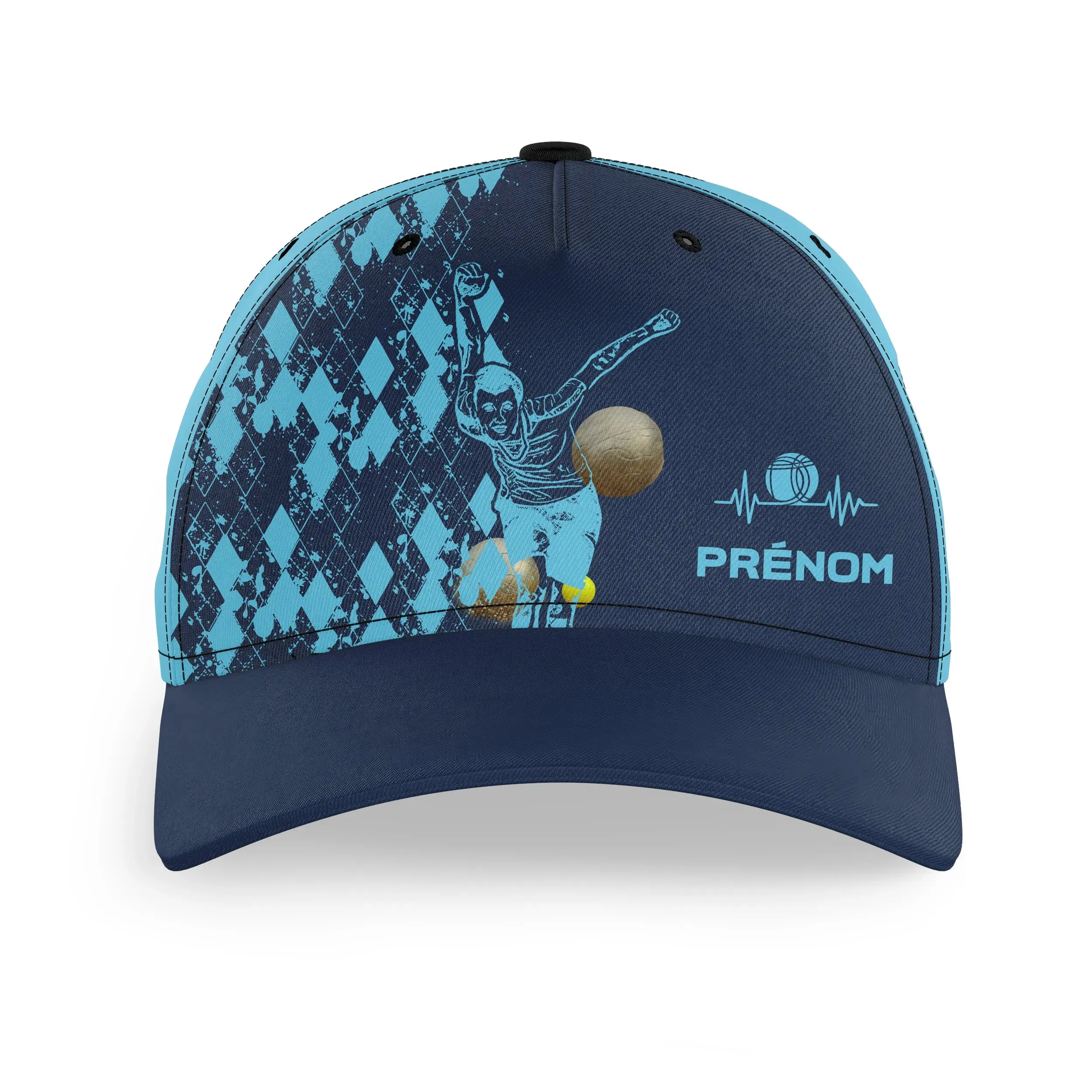 Casquette Performance Personnalisée Boule Lyonnaise, Cadeau Original Bouliste- CT28122342