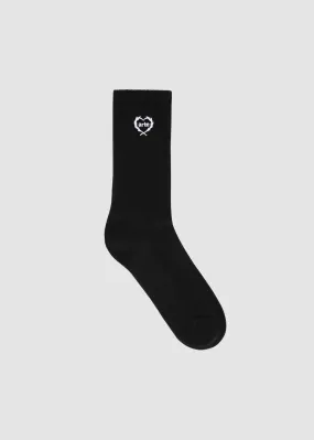 Chaussettes Arte Small Heart Black