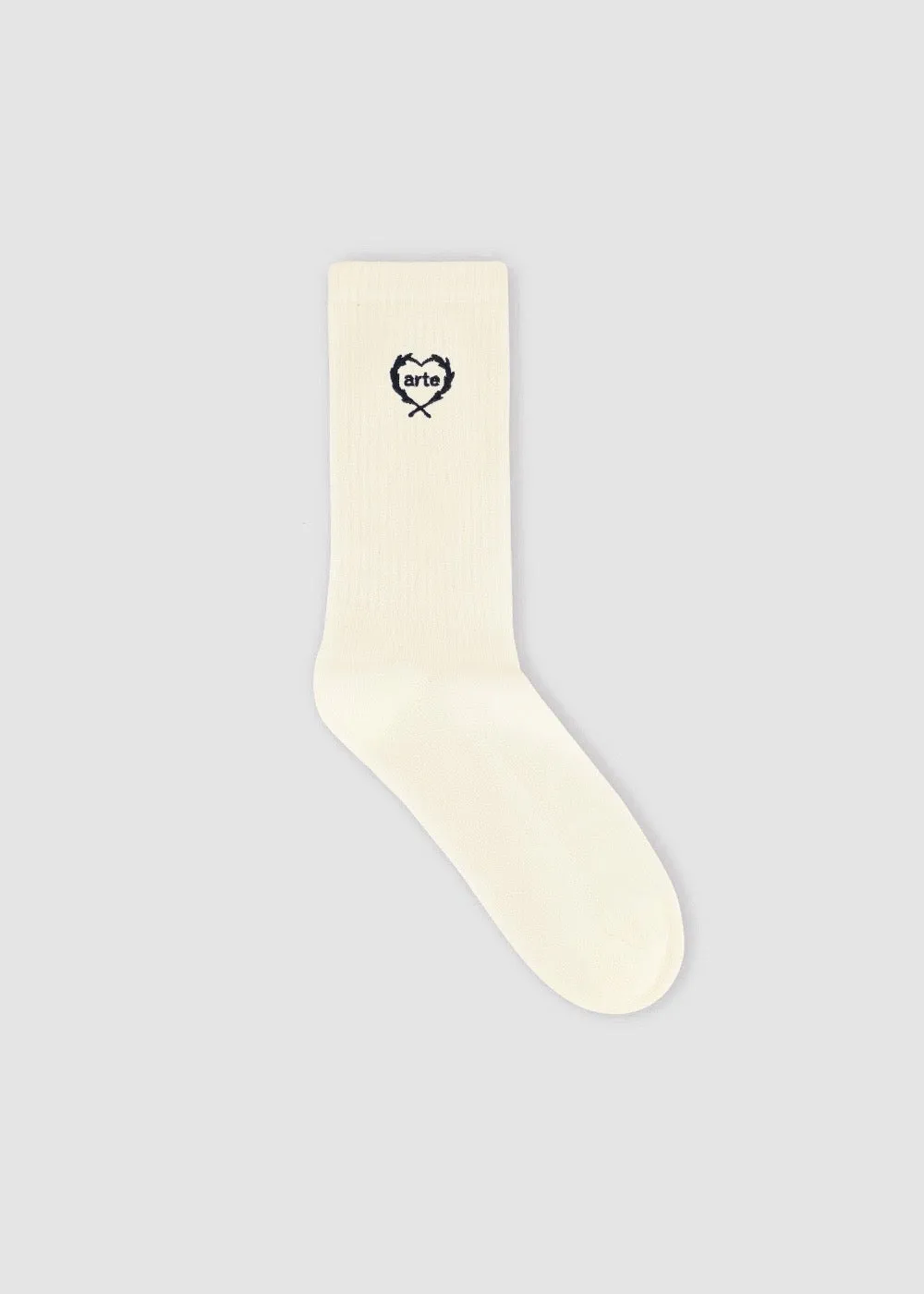 Chaussettes Arte Small Heart Cream