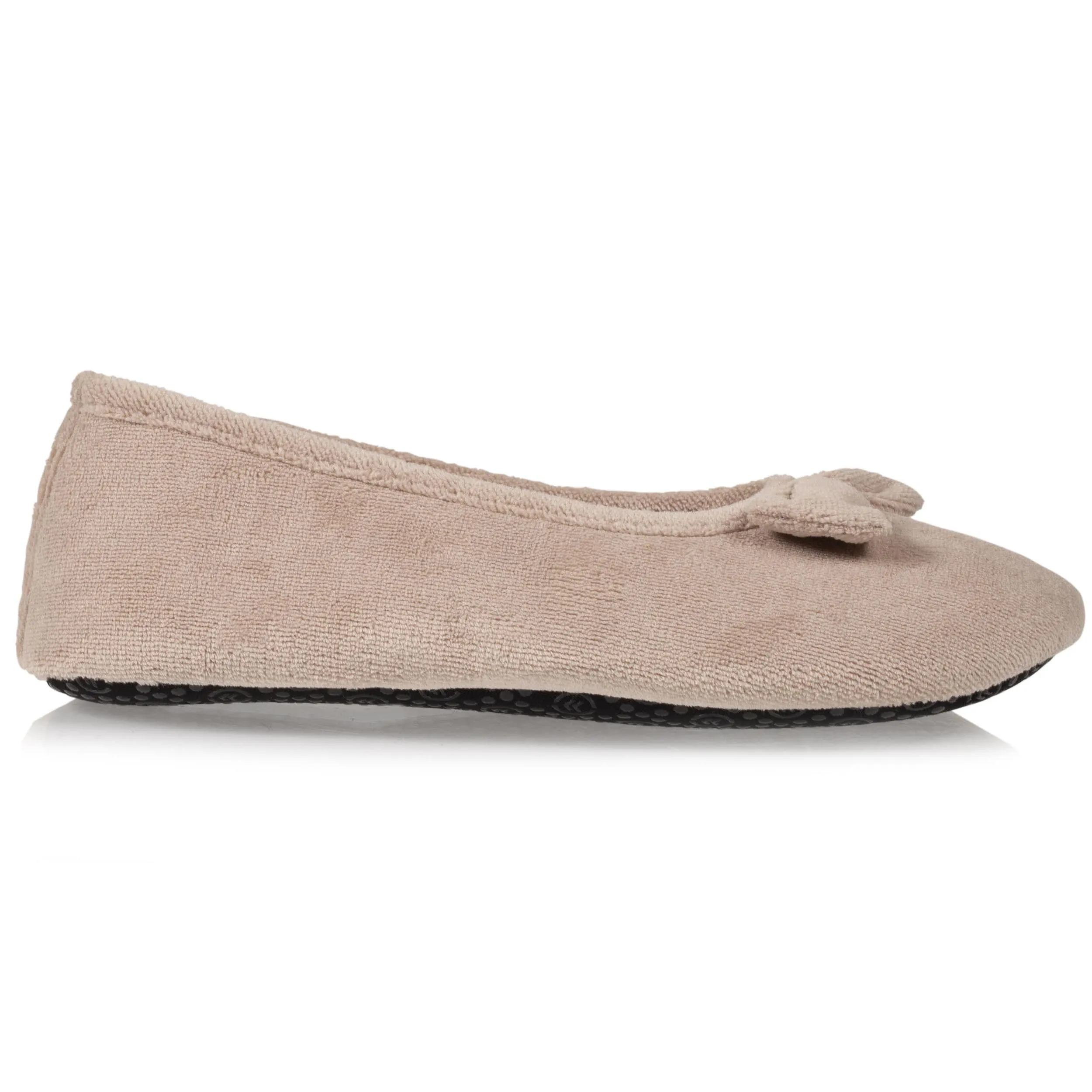 Chaussons ballerines Femme Beige