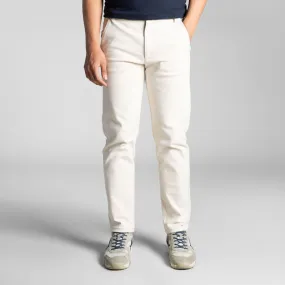 Chino Jeannot écru coupe demi slim