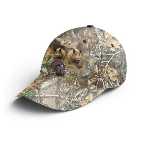 Chiptshirts - Casquette Pour Chasseur, Chasse aux Sangliers, Cadeau Idéal pour Fans de Chasse, Sanglier, Camouflage Chasse - CTS26052218