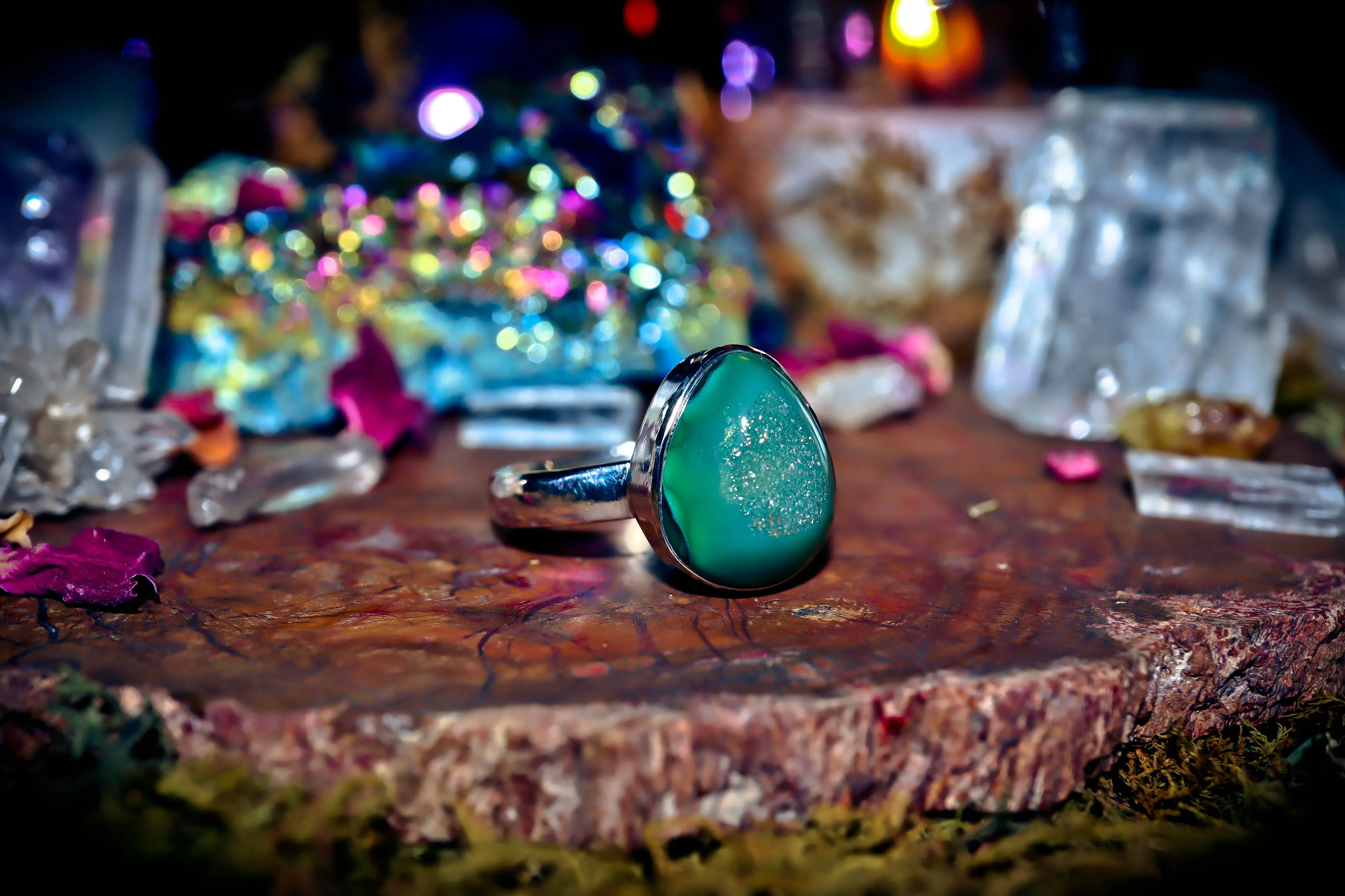 **DRUID** Elixir of Wealth Haunted Elite Ring Hidden Knowledge Secret Society Cash Flow Spell Extreme PARANORMAL Elite Occult WEALTH $$ * RARE!