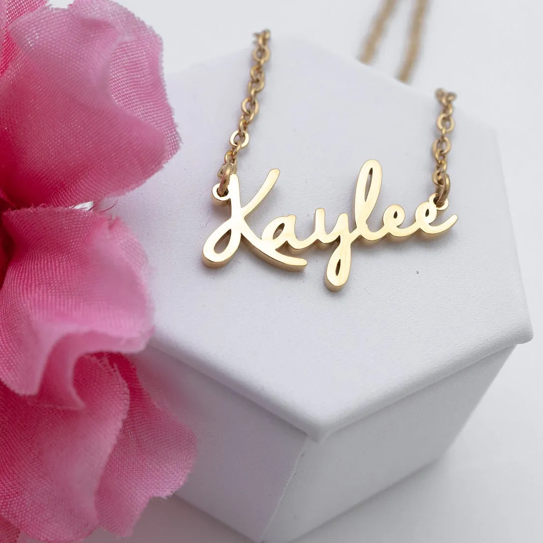 Fairy Kids Name Necklace