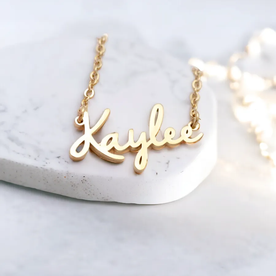 Fairy Kids Name Necklace