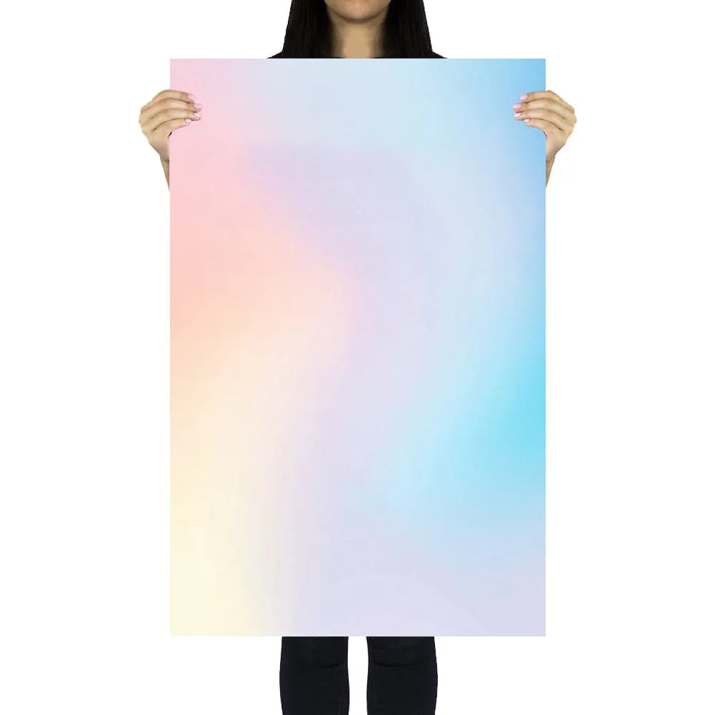 Flat Lay Instagram Backdrop - Duo 'Esperance' Gradient (56cm x 87cm)