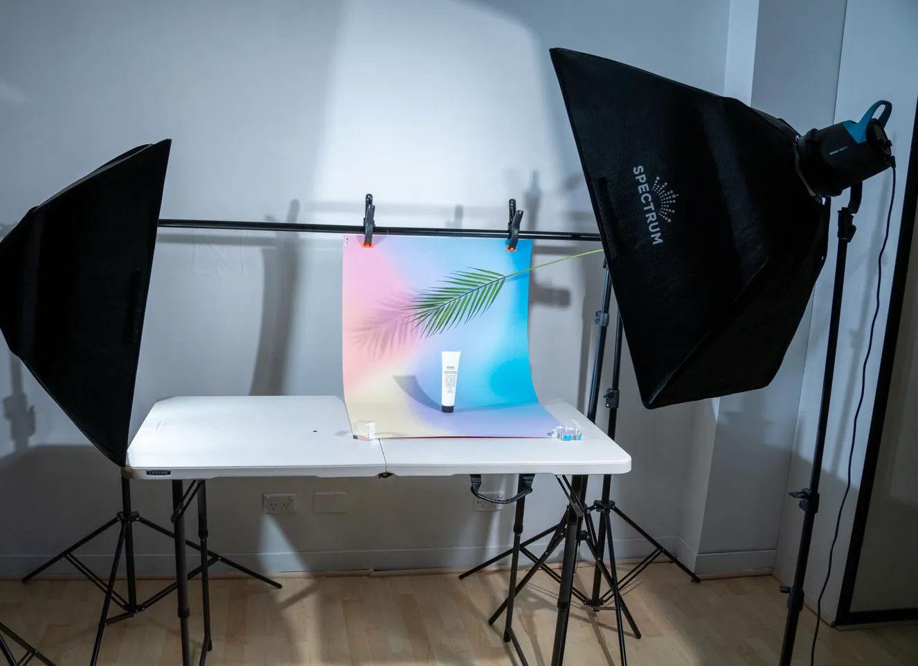 Flat Lay Instagram Backdrop - Duo 'Esperance' Gradient (56cm x 87cm)