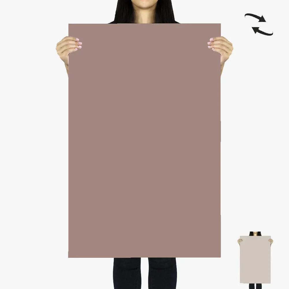 Flat Lay Instagram Backdrop - Duo 'Naturally Neutral' (56cm x 87cm)