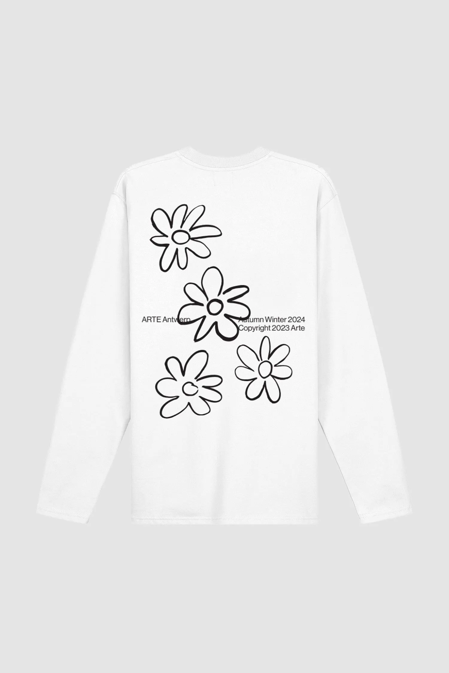 FLOWERS BACK LONGSLEEVE