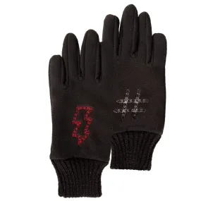 Gants Enfant 10/12 ans pour écrans Tactiles Noir