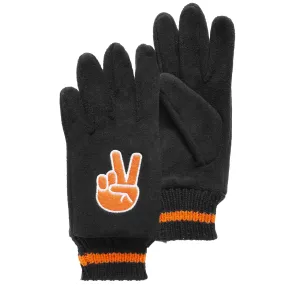 Gants Enfant 6/8 ans Emoji doigt Noir