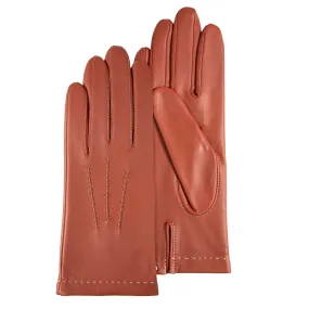 Gants Femme Cuir d'agneau Mandarine