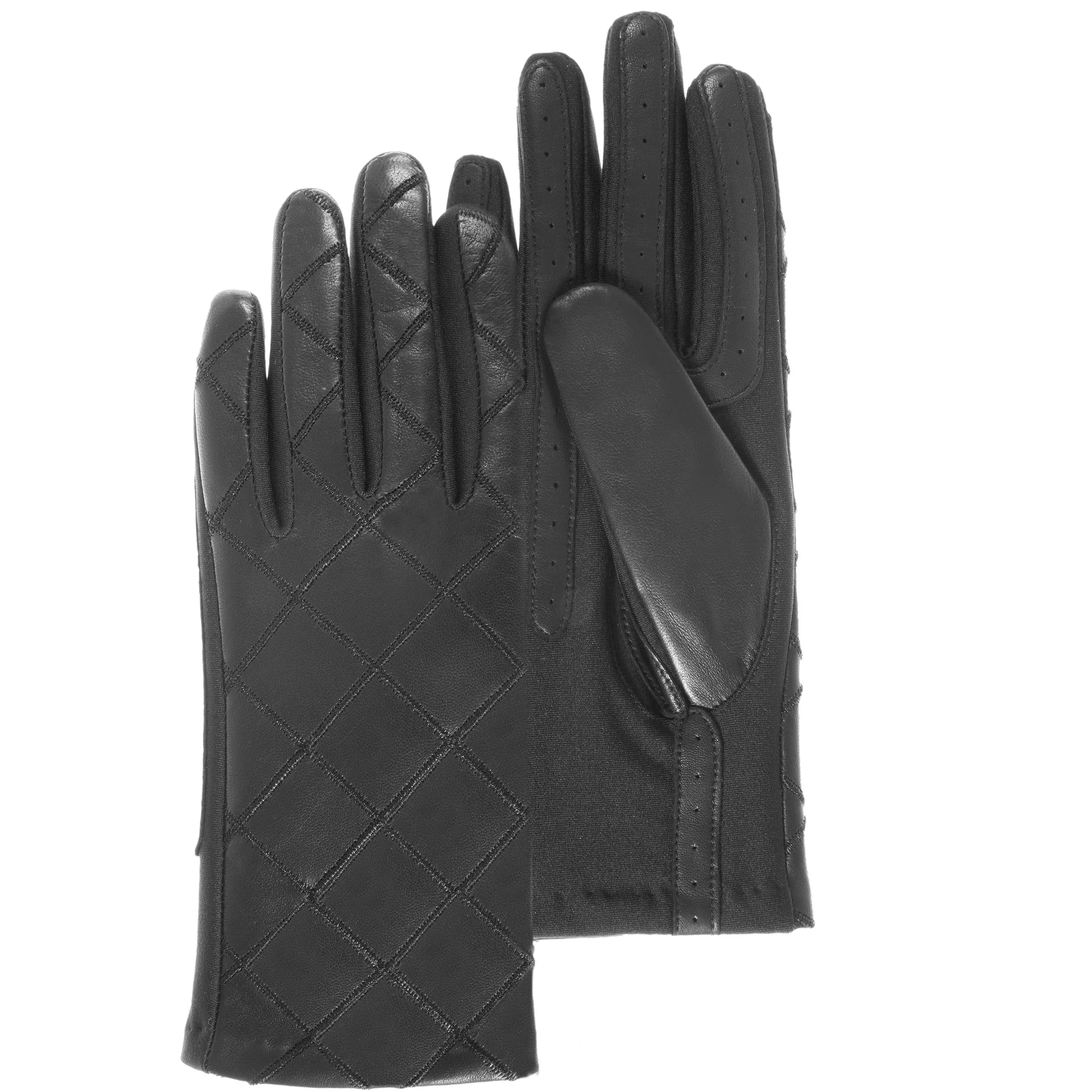 Gants Femme cuir surpiqres Noir