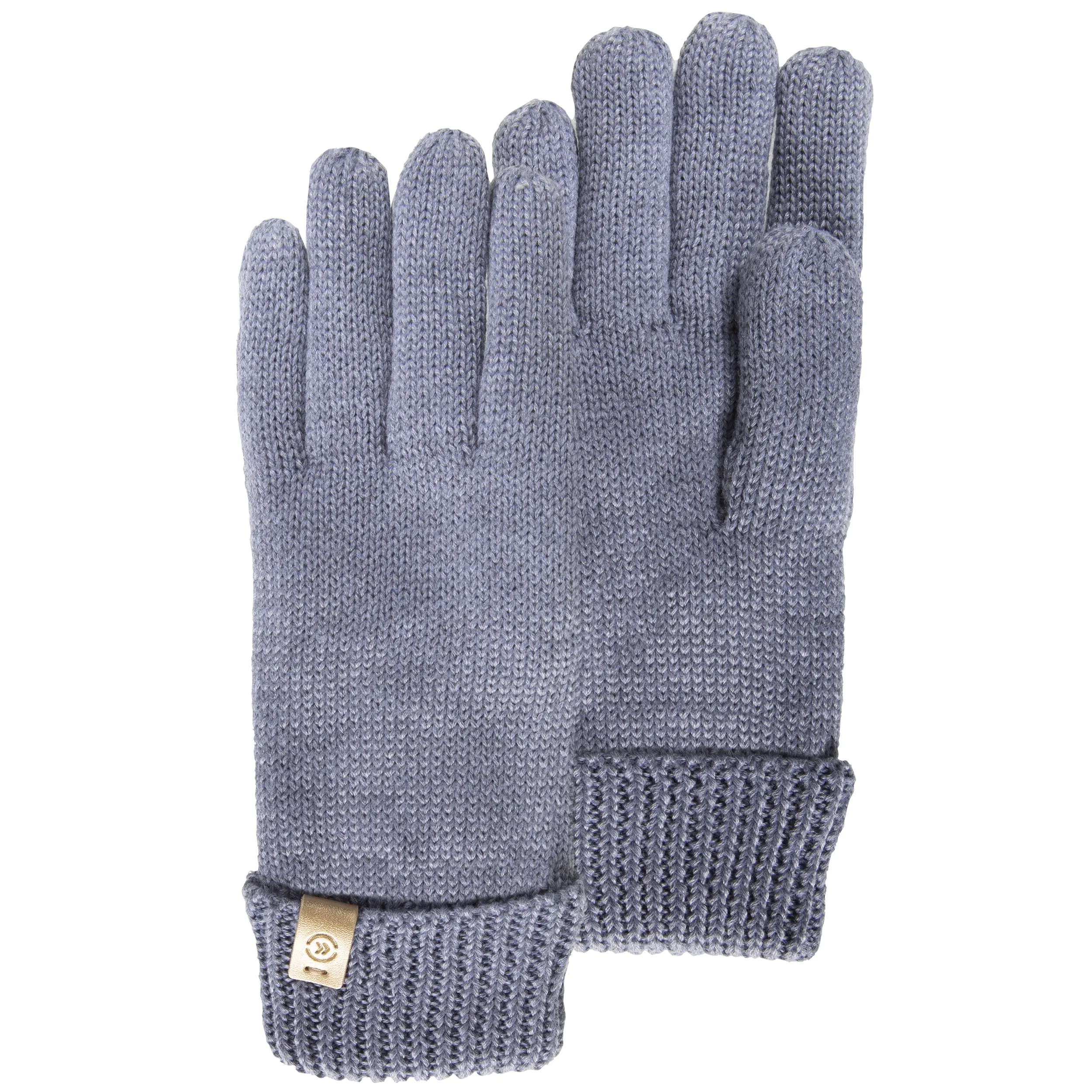 Gants Femme Maille recyclée Gris