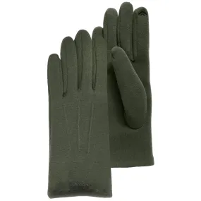 Gants Femme tissu doux et chaud Vert