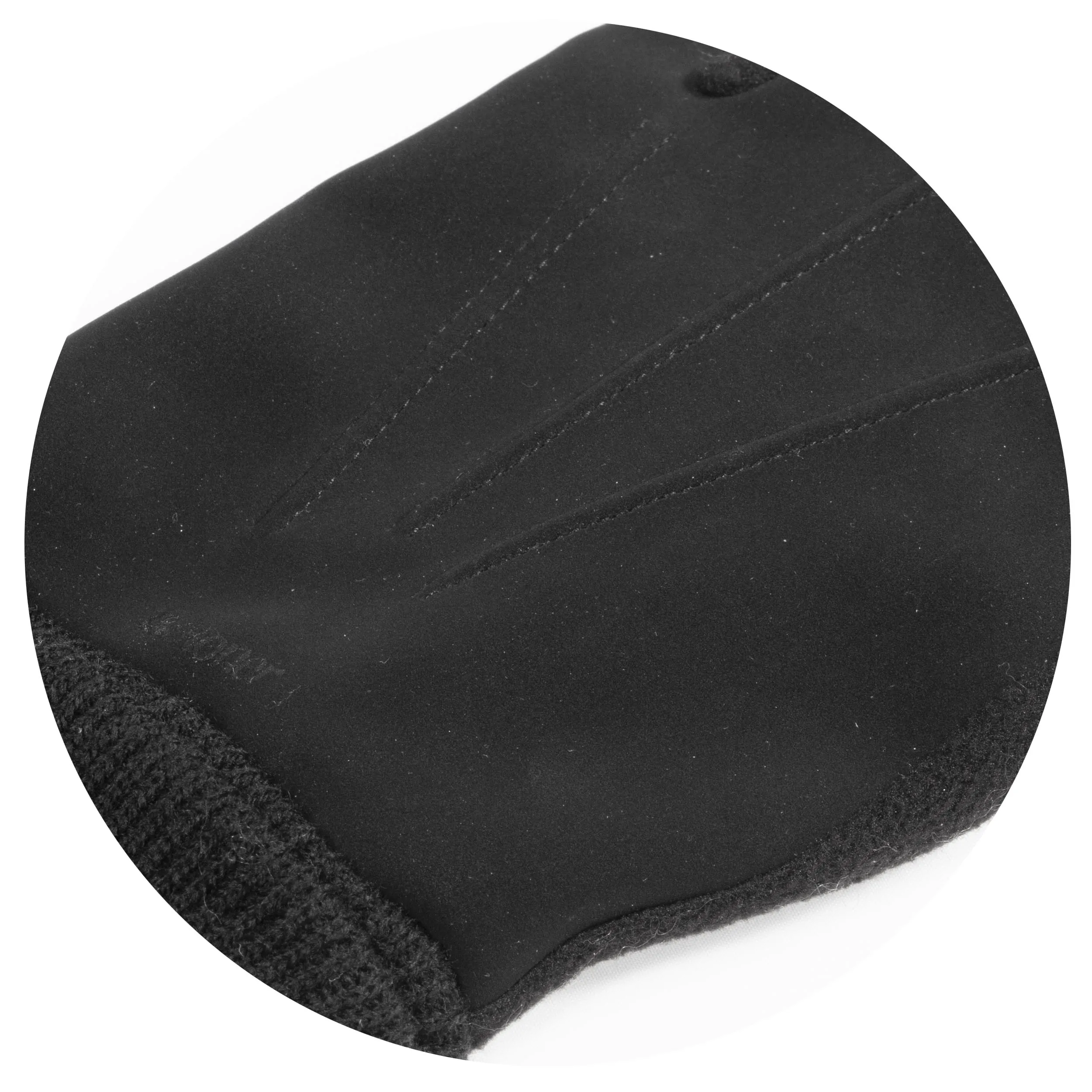 Gants Homme tactiles Suédine bi-matières Noir