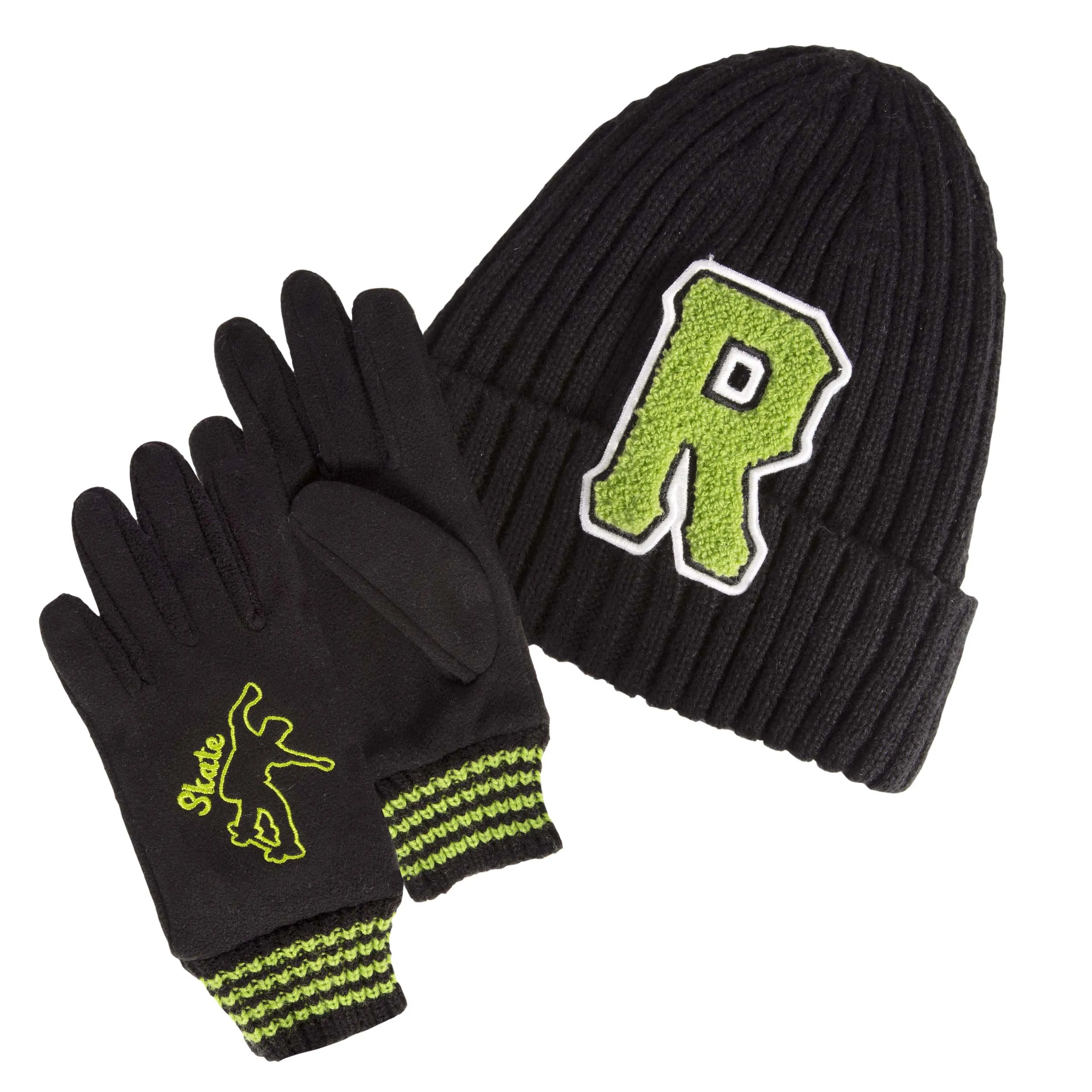 Gants SmarTouch Skate 10/12 ans Noir