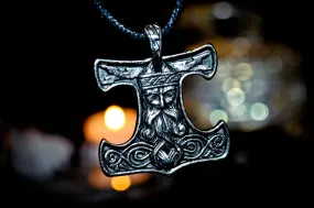 HAUNTED NORSE DJINN ALMIGHTY POWER of THOR AMULET! GENIE PENDANT** UNLEASH SECRETS & MAGICK OF NORSE GODS! ** OCCULT WISDOM & WISHES! **