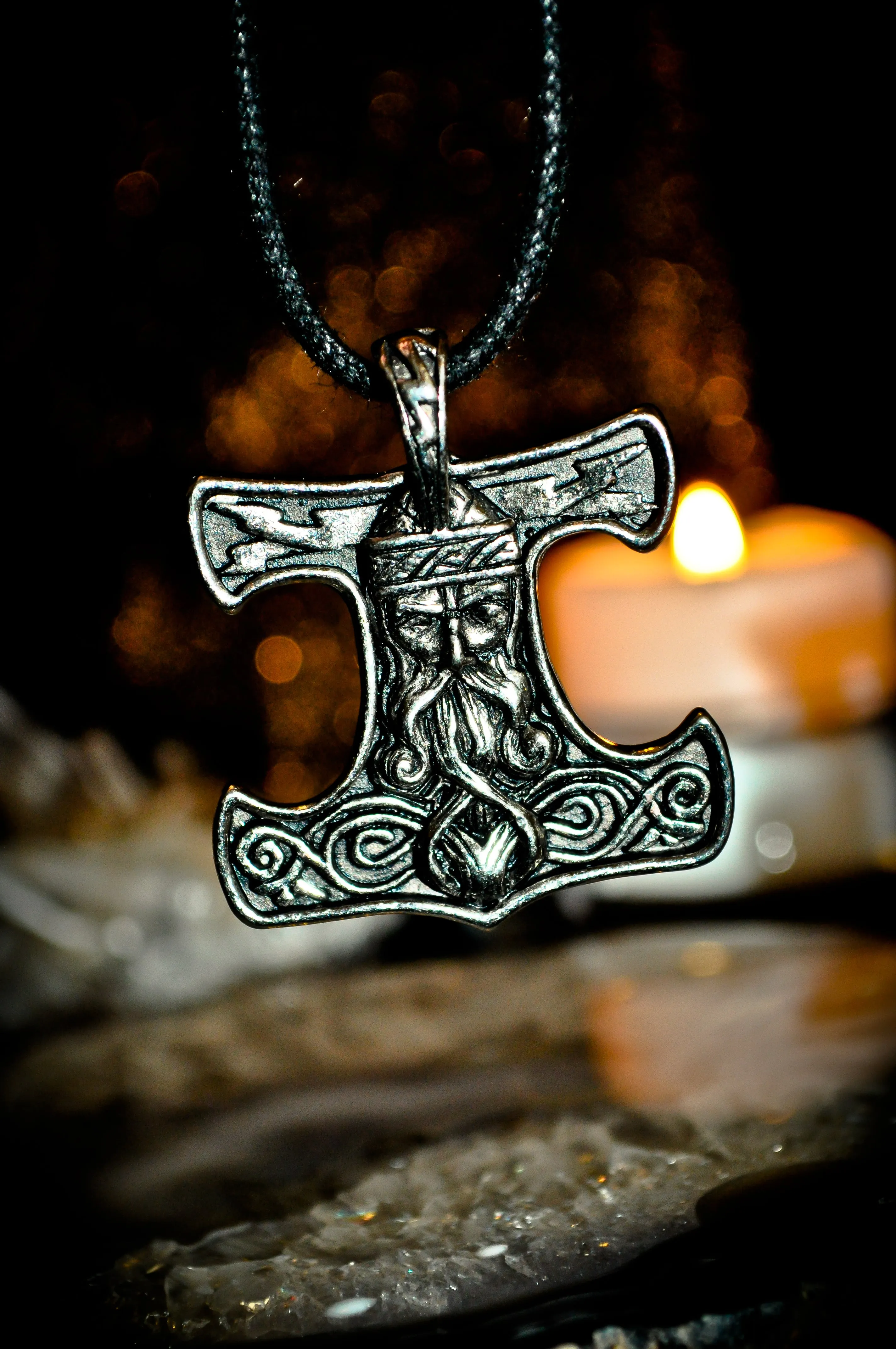 HAUNTED NORSE DJINN ALMIGHTY POWER of THOR AMULET! GENIE PENDANT** UNLEASH SECRETS & MAGICK OF NORSE GODS! ** OCCULT WISDOM & WISHES! **